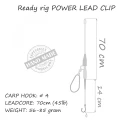 Montura Orange Carp Rig Power Lead 85g Nr.4