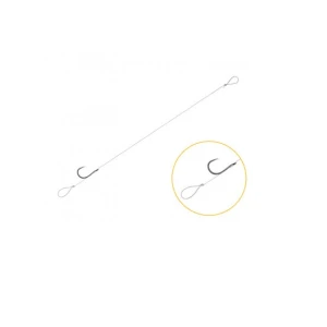 Montura feeder Delphin FLR Loop / 6buc 8cm carlig 6