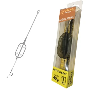 Montura Crap Orange Method Boat 60g, Nr.4