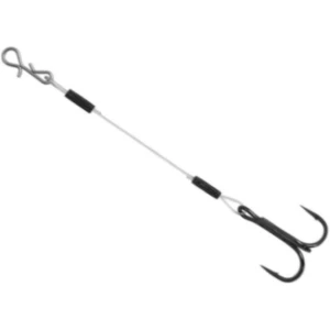 Montura Delphin Twisto Rigs Fluorocarbon, Nr.6, 8cm, 3buc/plic