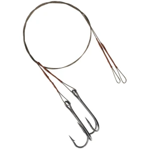 Montura Mikado Cu Vartej Si Ancora Dubla, 25cm, 10kg, Brown, 2buc/plic