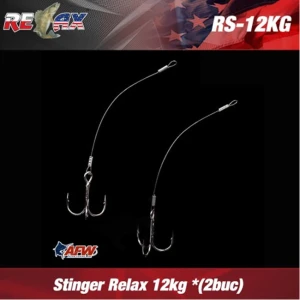 Montura Relax Stinger 12 kg 4cm nr.8 2buc/plic