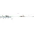 Montura Somn DAM Madcat Adjusta P River DeadBait 1.00mm, 3/0-10/0, 180cm, 60g