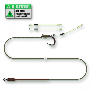 Rig Somn Madcat Quick Change Pellet A-Static Sinking 60cm 2/0 0.75-1.20mm