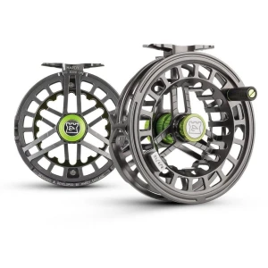 Mulineta Hardy Ultradisc UDLA Fly Reel, Gun Metal Green, 5000