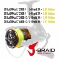 Mulineta Daiwa LAGUNA LT 2500 JB4, 0.20mm/150m, 5.3:1, 3rul