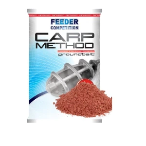 NADA CARP ZOOM FEEDER COMPETITION CRAP METHOD 1kg Strawberry-Fish