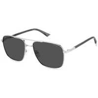 Ochelari De Soare Polaroid 4128/s/x 010/m9, 58mm, Argintiu-gri