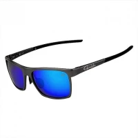 Ochelari Polarizati Gamakatsu Alu Grey/ice Blue Mirror