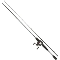 Combo Abu Garcia Iaconelli Low Profile 662M Cast, 10-30g, 1.98m, 2seg