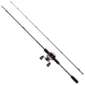 Combo Abu Garcia Revo X3 Casting 702H, 30-70g, 2.13m, 2seg