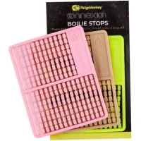 Opritoare Ridgemonkey Connexion Boilie Stops Multi, 144buc/plic