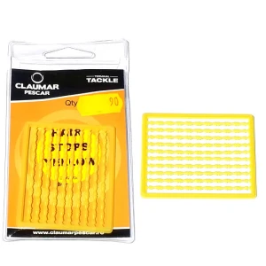 Opritor Boilies/Porumb Claumar Hair Stops Yellow 90buc/plic