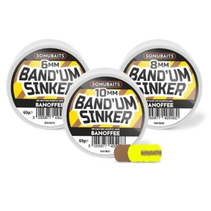 Pelete Sonubait Band'Um Sinkers Banoffee 6mm 60g
