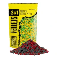 Carp Zoom PELETE TURBO 2 IN 1 3mm 500gr Strawberry-Fish