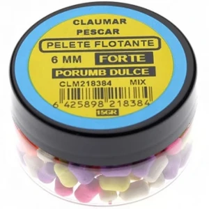 Pelete Flotante Claumar FORTE MIX  Porumb Dulce, 15g, 6mm