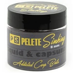 Pelete Solubile Addicted Carp Baits Sinking Dumbell, Squid & Capsuna, 8mm 