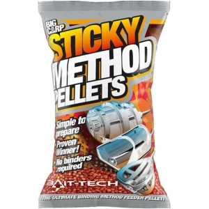 Micro Pelete Bait Tech Sticky Method, Red, 700g
