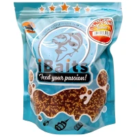 Pelete Ibaits DUO Pellets , Carp & Krill, 2mm, 800g