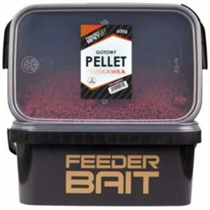 Pelete Umectate Feeder Bait, Capsuna, 2mm, 600g