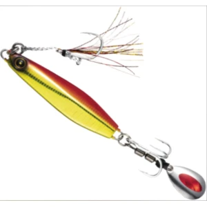 Pilker Hayabusa Jack Eye MakiMaki, Green Red Gold, 30g, 5.9cm