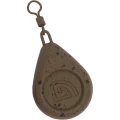 Plumb Trakker Flat Pear Swivel Lead, 141.75g / 5.0oz 
