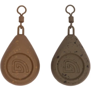 Plumb Trakker Flat Pear Swivel Lead, 85.00g / 3.0oz