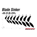 Plumbi Cu Paleta Decoy BL-51 Blade Sinker Heavy 28.0g