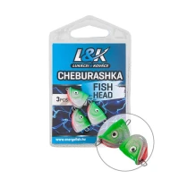 L And K Cheburashka Fish Head 6g 3buc/plic
