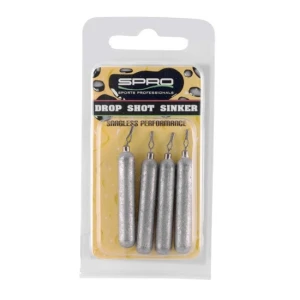 PLUMB SPRO DROP SHOT CU AGRAFA 18G 4 BUCATI