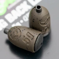 Kit Korda Plumb Culisant Flying Back Leads 5buc/blister + 5 Rubber Beads 3g