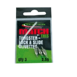 PLUMBI CULISANTI MAVER CU BLOCAJ MATCH THIS TUNGSTEN 0.8GR