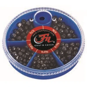 Set Plumbi Filfishing Alice Despicate, Marime S, 5 Compartimente 0.15-0.90g