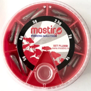 Set Plumbi Mostiro Culisanti : 5, 4, 3, 2,5, 2, 1 gr