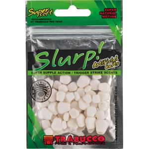 Porumb Artificial Trabucco Slurp Bait Corn, White, 50buc/plic