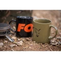Cana Fox Collection Black & Orange Logo Ceramic Mug 350ml