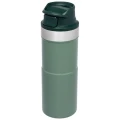 Cana Termoizolanta STANLEY The Trigger-Action Travel Mug 0.47L / 16oz, Hammertone Green