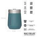 Cana Termoizolanta Stanley, The Everyday Go Tumbler, Lagoon, 0.29L