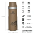 Cana Termoizolanta Stanley, The Trigger-Action Travel Mug, Tan Peter Perch, 0.47L