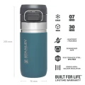 Sticla Apa Stanley The Quick Flip Water Bottle Lagoon 0.47L 