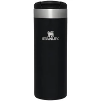 Sticla Termoizolanta Stanley The Aerolight Transit Mug 0.47l / 16oz, Black Metallic