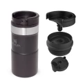 Termos STANLEY The NeverLeak Travel Mug Matte Black Pebble 0.25L