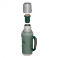 Termos Stanley Artisan Thermal Bottle, Hammertone Green, 1.4L
