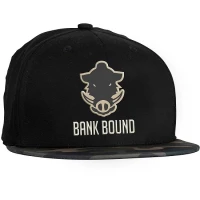 Sapca Prologic Bank Bound Flat Bill Negru/camo