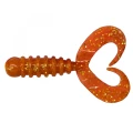 Grub Rock'N Bait Cultiva RB-1 31 Crab Orange Ring Twin Tail