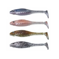 Kit Shad Gunki Grubby Clear Water 8.5cm 4buc/plic