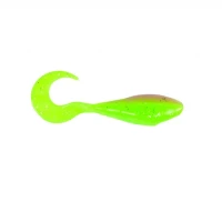 Shad Bass Assassin Curly Shad 5cm Electric Chicken 10buc