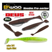 Shad Biwaa Deus 15cm 301 Apple Mint 4buc/plic