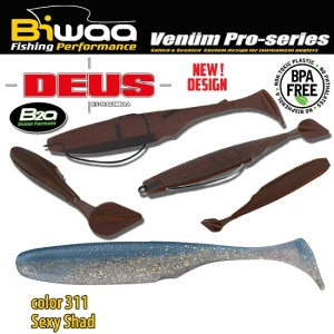 SHAD Biwaa DEUS 15cm 311 Sexy Shad 4buc/plic