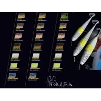 SHAD COLMIC HERAKLES OW85 CHARTREUSE IMPACT 3.5 INCH 10/PLIC